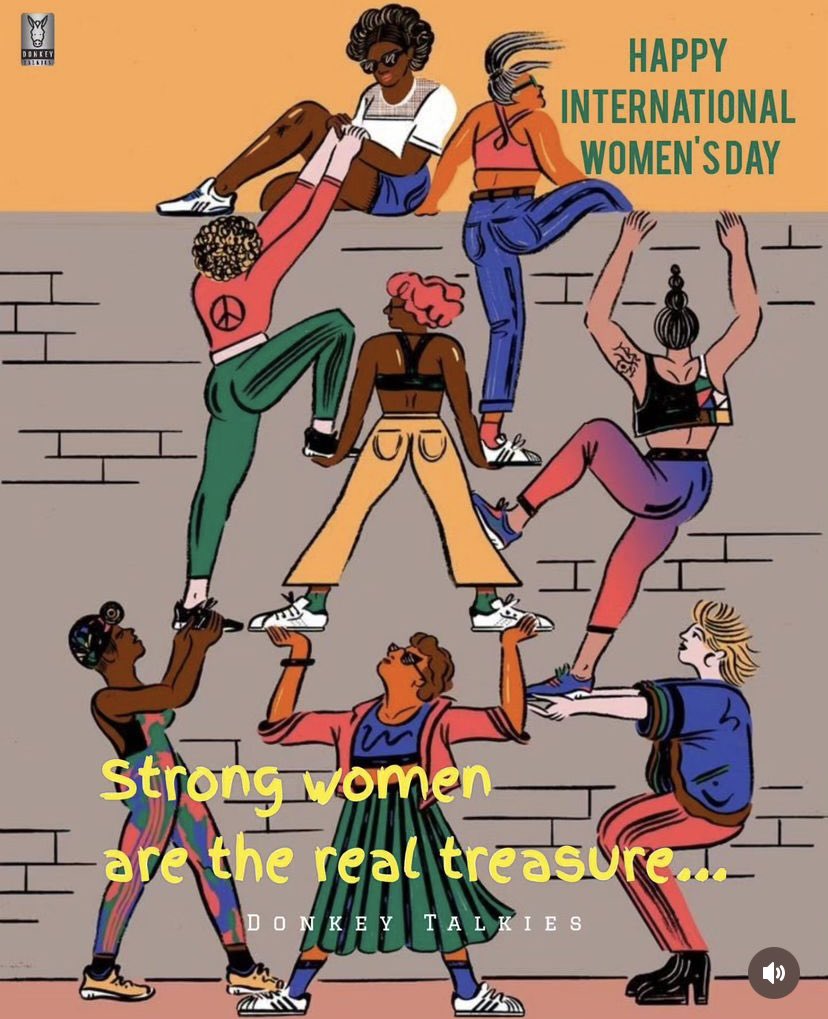 KirstyDallison's tweet photo. Happy International Women’s Day to all the wonderful Women I know personally and professionally. Keep lifting as you climb to support a world that’s diverse, equitable and inclusive 🙌 #InternationalWomensDay #StrongWomen #InspireInclusion https://t.co/9WdaaNwRhL