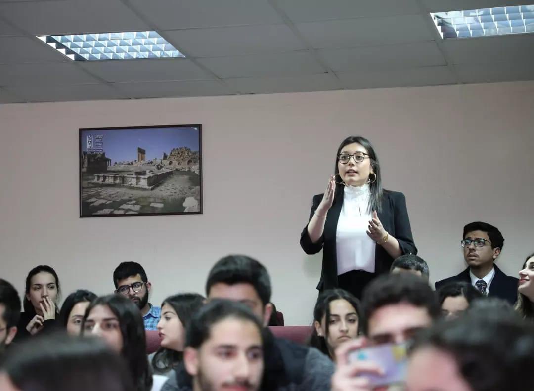afdallebanon's tweet photo. At the Faculty of Law yesterday, a new encounter for #AFDAL with the @LebaneseUni shed light on the students' willingness and eagerness to engage in #AntiCorruption efforts, and their strong interest in learning about the root causes of the problems affecting their future in 🇱🇧, such as the #PublicProcurementLaw.
With support from @UNDP_Lebanon , @EUinLebanon , and @DKinLebanon , we are working together to drive change in #Lebanon.