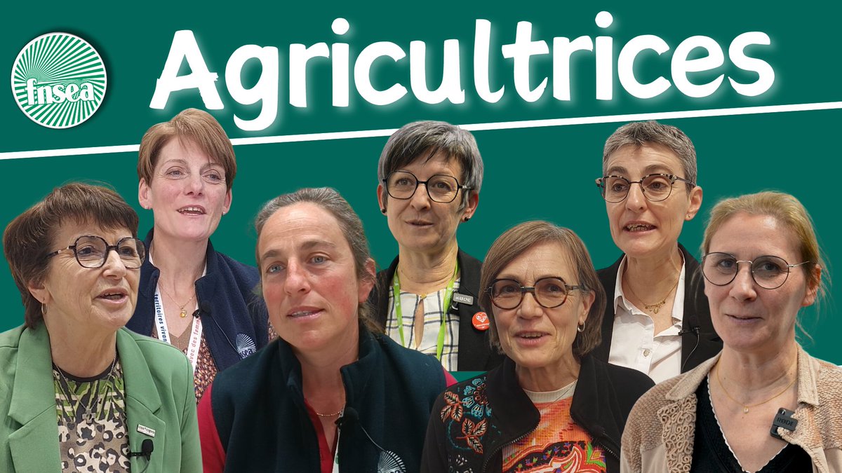La FNSEA (@fnsea) on Twitter photo ♀️ 👩🌾A l'occasion de la Journée internationale des droits des Femmes, coup de projecteur sur 7 portraits d'agricultrices interviewées au #SIA20204
fnsea.fr/actualit%C3%A9…
cc <a href="/CathyFP25_FNSEA/">Cathy Faivre-Pierret</a> @ChLambert_FNSEA
#journeedelafemme
📺🔗 Playlist sur YouTube : youtube.com/playlist?list=… ♀️ 👩🌾A l'occasion de la Journée internationale des droits des Femmes, coup de projecteur sur 7 portraits d'agricultrices interviewées au #SIA20204
fnsea.fr/actualit%C3%A9…
cc <a href="/CathyFP25_FNSEA/">Cathy Faivre-Pierret</a> @ChLambert_FNSEA
#journeedelafemme
📺🔗 Playlist sur YouTube : youtube.com/playlist?list=…