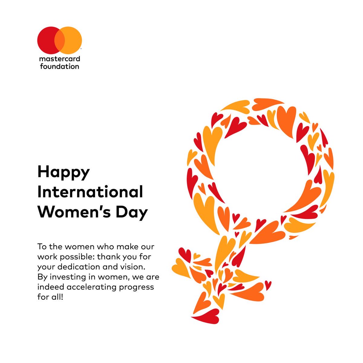 By investing in women, we are indeed accelerating progress for all.

#HappyWomensDay