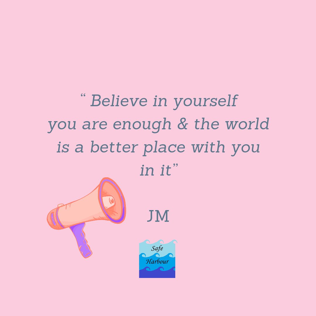 safeharbourinv's tweet photo. Join us in celebrating International women's Day together. 
We asked our workers, volunteers and service users to give a piece of advice to women living in today's world. 
Here's what they had to say.

What advice would you give to women in today's world? https://t.co/u0Bg6hkyZj