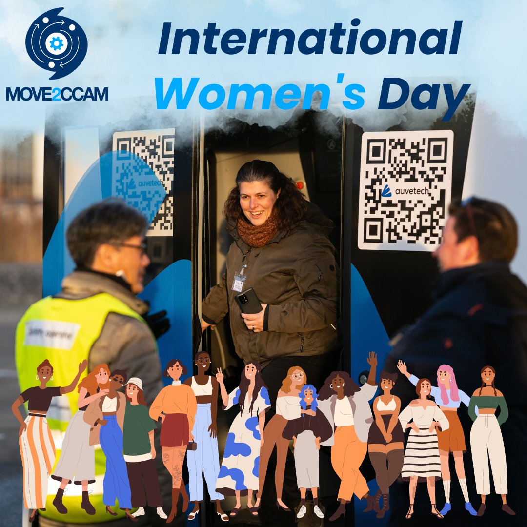 Celebrating #InternationalWomensDay with MOVE2CCAM's commitment to safer, smarter urban mobility. Our diverse team, fueled by women's insights, integrates gender perspectives into CCAM innovations. Together, we're making mobility accessible for all. 🌻 #IWD2024 #WomenInMobility