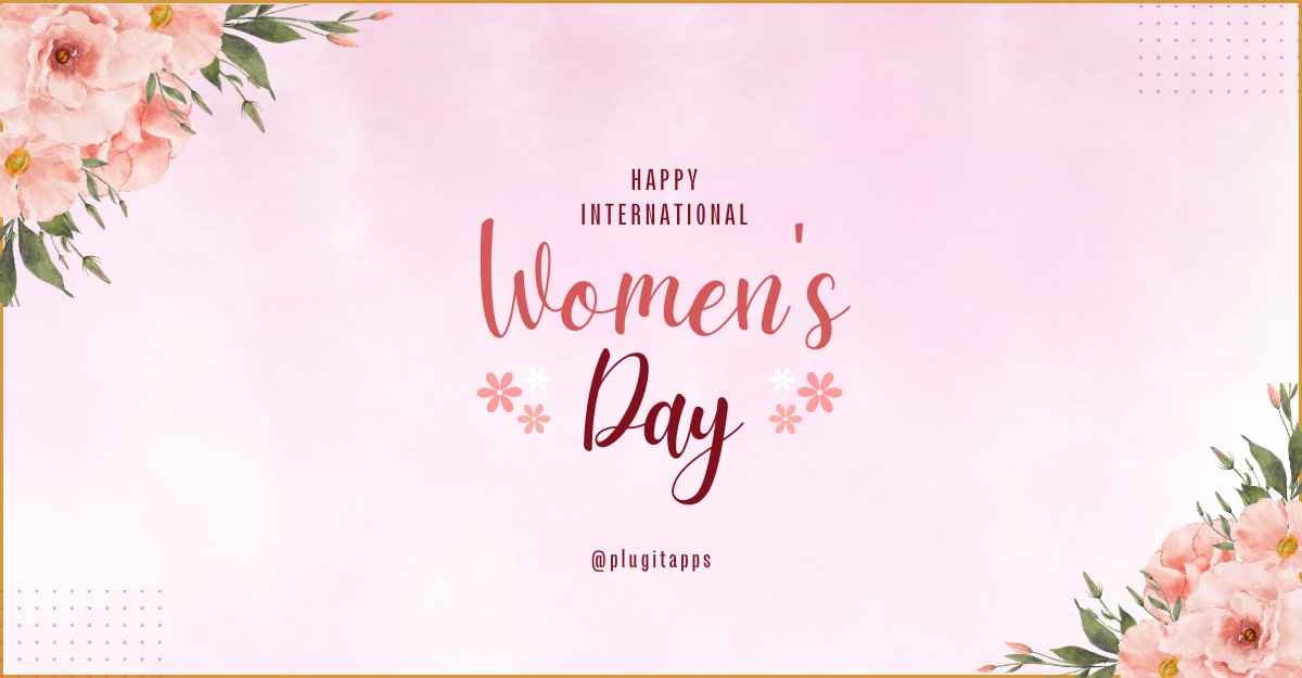 plugitapps's tweet image. Happy International Women&apos;s Day! 🌟 Today, we celebrate women&apos;s progress, achievements, and contributions everywhere. Here&apos;s to equality, respect, and a world where everyone&apos;s potential can be fully realized. #InternationalWomensDay #Equality #Respect #Progress