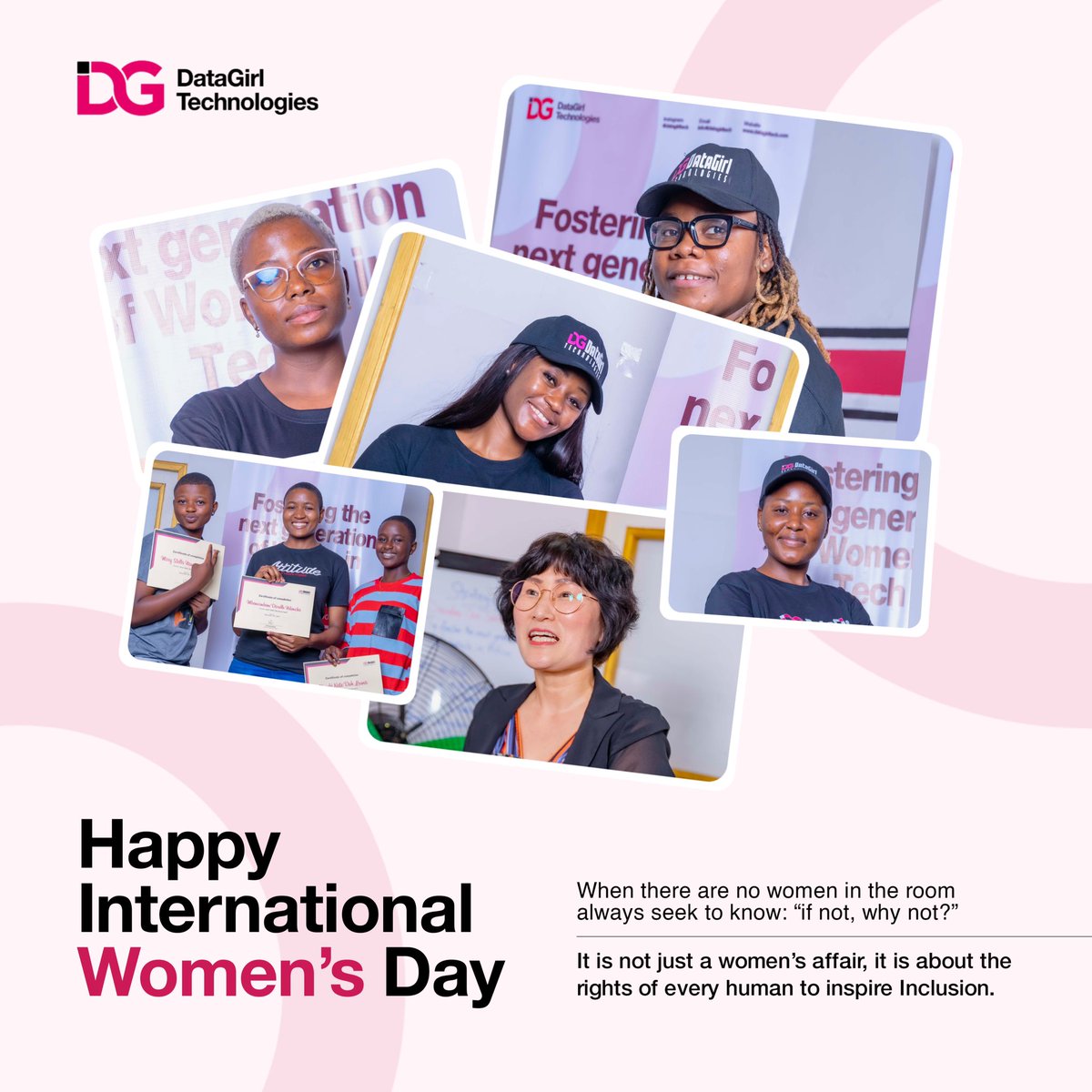 DataGirlTech1's tweet photo. Happy International Women’s Day Fabulous Women✨
Join us for a riveting conversation come Monday, with Women who have cracked the code and are thriving in their careers.
https://t.co/ndB26vlsng
Mark your calendars guys
#iwd2024 #datagirtech #inspireinclusion https://t.co/C1SY2mFbf8