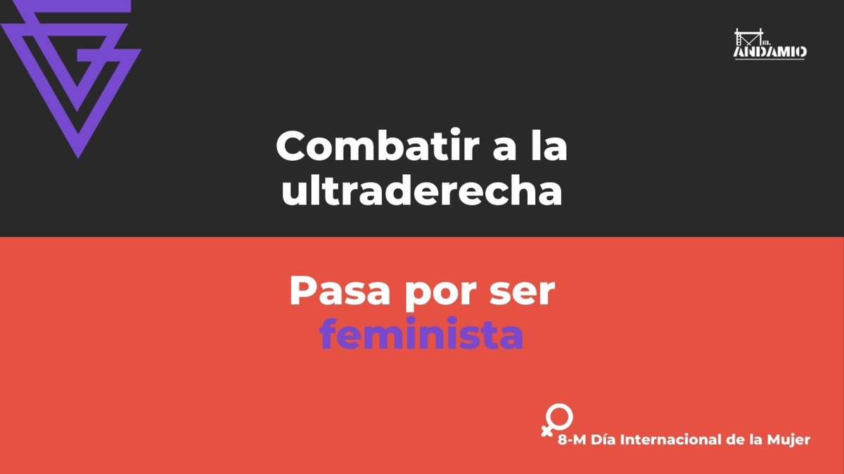 Si algo nos dejó la destitución del expresidente de la Federación Española de Fútbol, Luis Rubiales, es que el feminismo es la ola con más fuerza para combatir a la ultraderecha machista y misojina. 

Este día es vuestro compañeras💪💜

#DiaDeLaMujer8M #8M #RompeTusTópicos8M