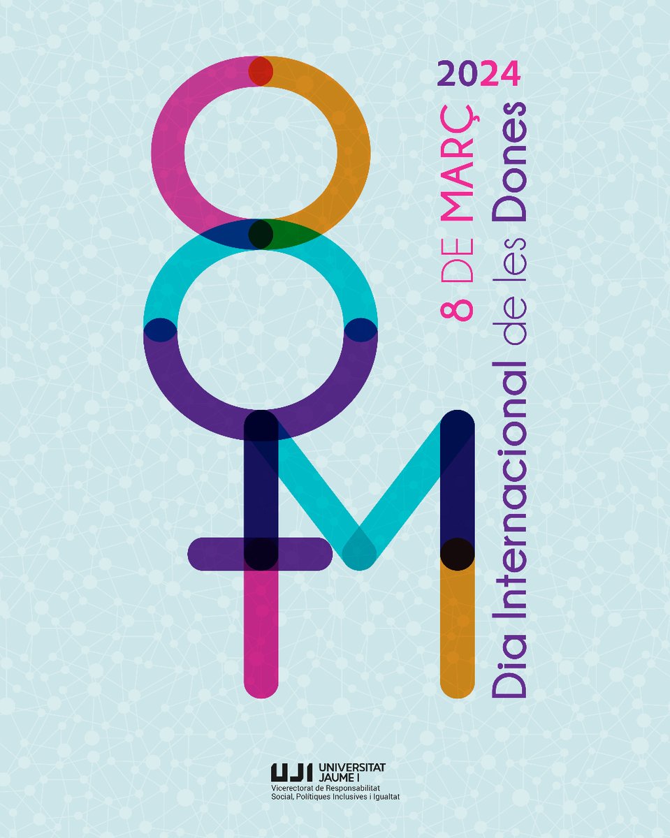 UJIuniversitat's tweet photo. COMMEMORACIÓ DIA INTERNACIONAL DE LES DONES 💜

L'UJI s'uneix a la commemoració del #8M celebrant i reivindicant el paper de la dona en la societat, l'economia, l'educació, la política i la cultura.

Manifest ➡️ https://t.co/tWMzIpVNWL
Activitats ➡️ https://t.co/WUbqDwW8lE https://t.co/lBHZxKPQgx