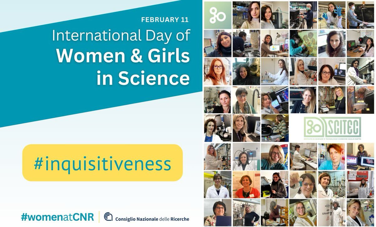 cnr_scitec's tweet photo. Per celebrare questo #8marzo dedichiamo a donne, ragazze e bimbe un articolo, pubblicato sul web magazine @CNRsocial_
#almanaccodellascienza, sulla campagna di sensibilizzazione #womenatCNR, realizzata insieme con la rete CNR
Interviste di #alessiafamengo
https://t.co/atVsIUJ1Zg https://t.co/v19BVO0omy
