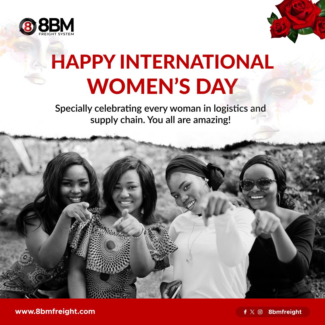 At 8BM, we're proud to recognize and celebrate the achievements of women in logistics! 👩‍💼💼
 
Join us in celebrating the incredible women who continue to inspire and shape the future of logistics and supply chain management! 🌍💪
 
#InternationalWomensDay #LogisticsLeadership🚚🌟