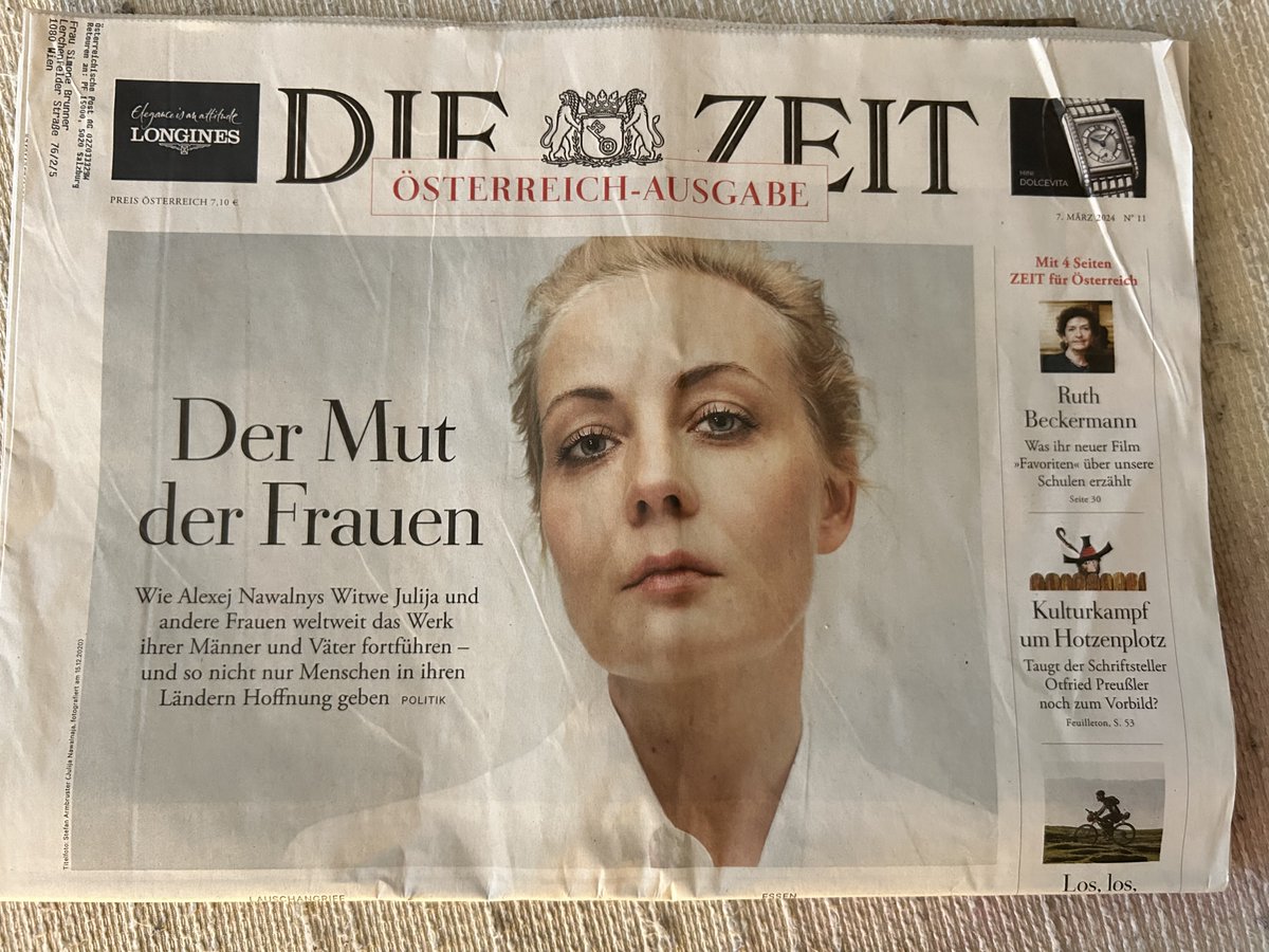 Julija Nawalnaja will das Werk ihres Mannes weiterführen. 

Etwas, das Swetlana Tichanowskaja seit 4 Jahren tut - und damit in #Belarus etwas noch viel Größeres schuf.

<a href="/AliceBota/">Alice Bota</a> über zwei Frauen &amp; ihren Widerstand gegen die Diktaturen Europas. Aktuelle Titelgeschichte <a href="/DIEZEIT/">DIE ZEIT</a>