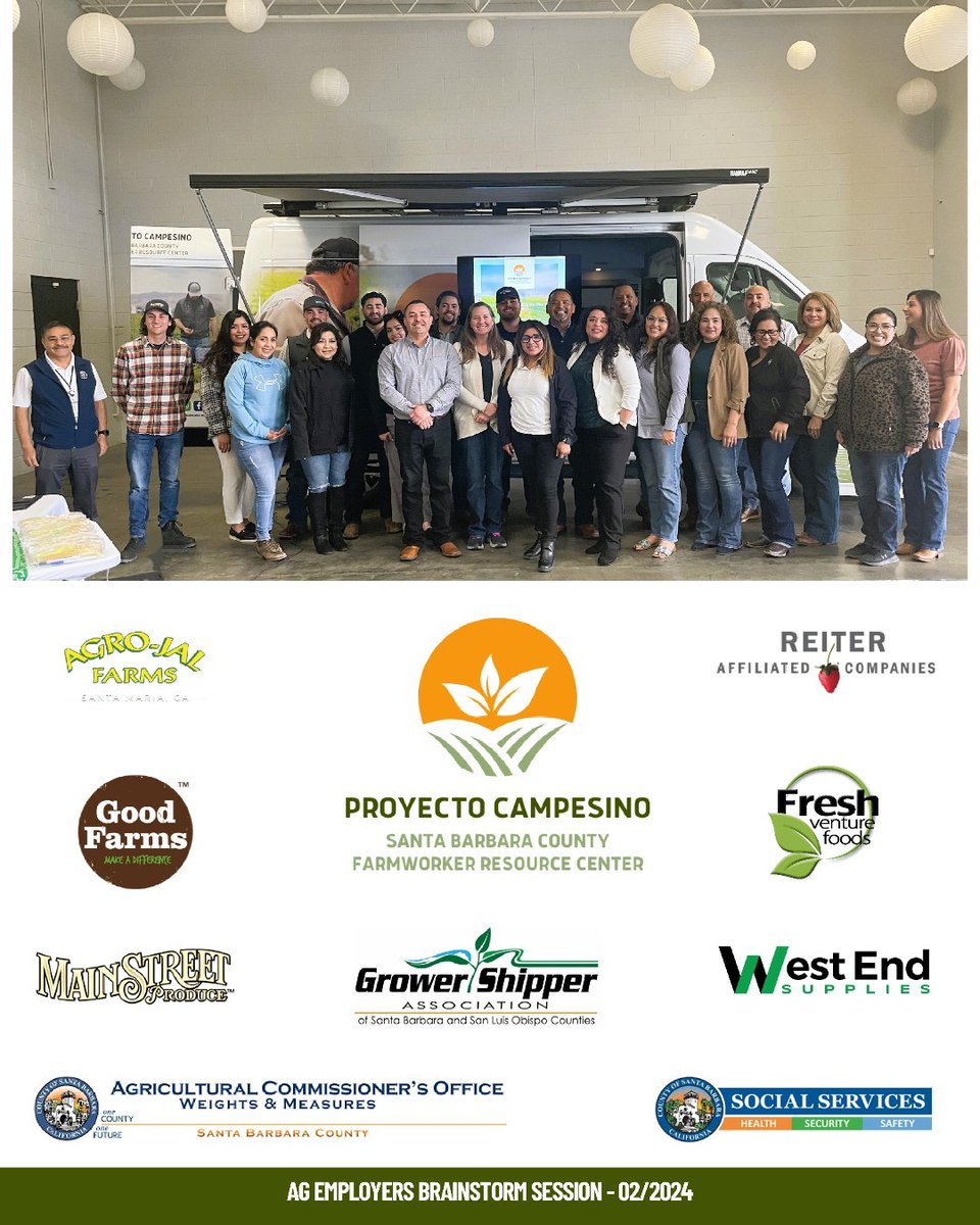 sbcajcc's tweet image. 🌾 AG Employer Brainstorm Session 2024: A Step Forward in Supporting Farmworkers!