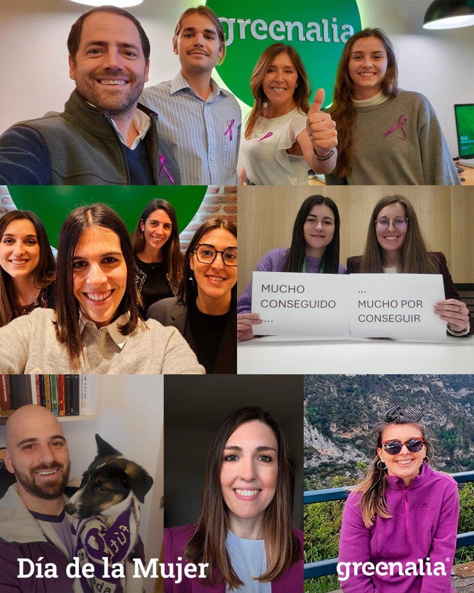 Greenalia_es's tweet photo. En Greenalia trabajamos con la convicción de que una transición energética justa debe impulsar la participación activa de las mujeres en toda la cadena. Su presencia es clave para alcanzar un nuevo modelo energético sostenible y equitativo. 
#8Marzo #DiaInternacionalDeLaMujer https://t.co/xv1rFM0KOk