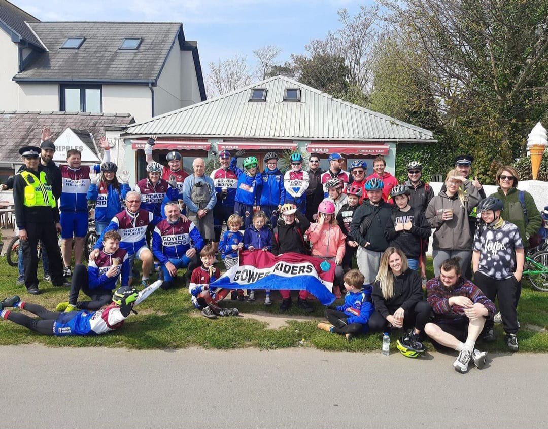 Hi all, we’re planning a #RidetoRipples tomorrow!

Meet: Gowerton Park &amp; Ride car park, from 9:30am
Start: 10am

We’ll ride from Gowerton Park &amp; Ride, towards Mumbles, picking up riders en route and we’ll stop off at Ripples Cafe for drinks &amp; snacks too!

See you there!🇳🇱