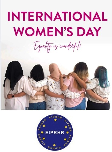 eiprhr's tweet photo. 💐 Happy International Women's Day! 💐
Let's honor the resilience, strength, and contributions of women from all walks of life. 
Let's amplify their voices, support their rights, and work towards a future where every woman can thrive free from discrimination and oppression. https://t.co/TOCtv1QL72