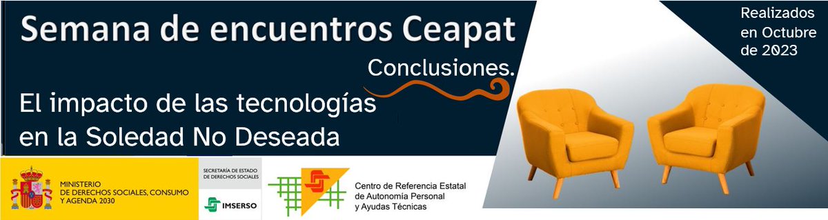 Ceapat's tweet photo. ‼️ La tecnología puede ser una gran aliada frente a la soledad no deseada. Descubre la nueva entrada al blog del Ceapat Imserso donde tratamos este tema. ¡No te lo pierdas!
👉 Puedes leerlo aquí: https://t.co/5zmQcod9gM
@Ceapat @Imserso
#BlogCeapat
#100x100Ceapat
#CeapatDifunde https://t.co/cFPgvNTCcf