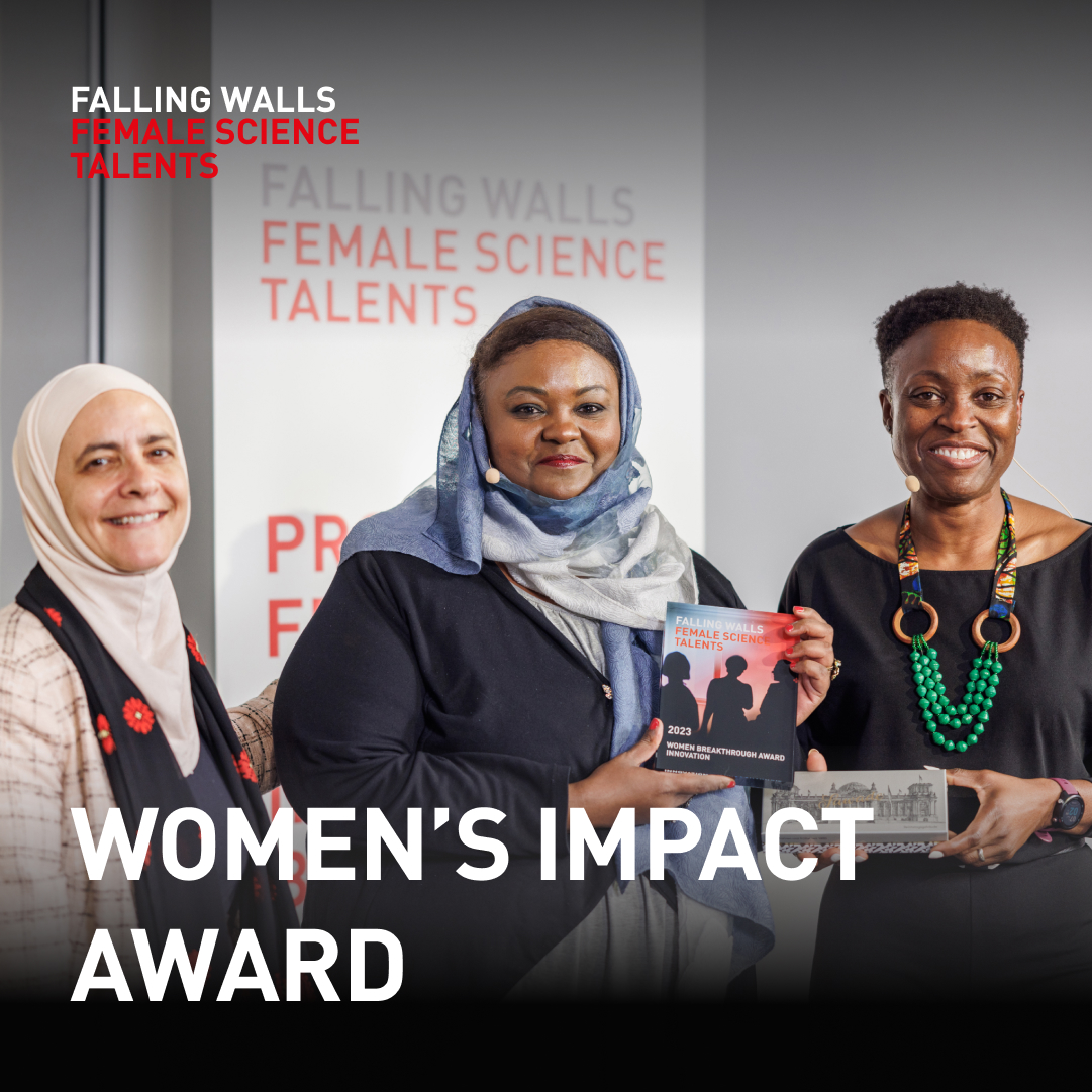 🏆 Today, on International Women's Day, join us in celebrating women's contributions in science and beyond! We encourage women to nominate or apply for our #FallingWalls #GlobalCall24, especially in the category Women’s Impact Award: bit.ly/48JgPpe Deadline: 1 May 2024.