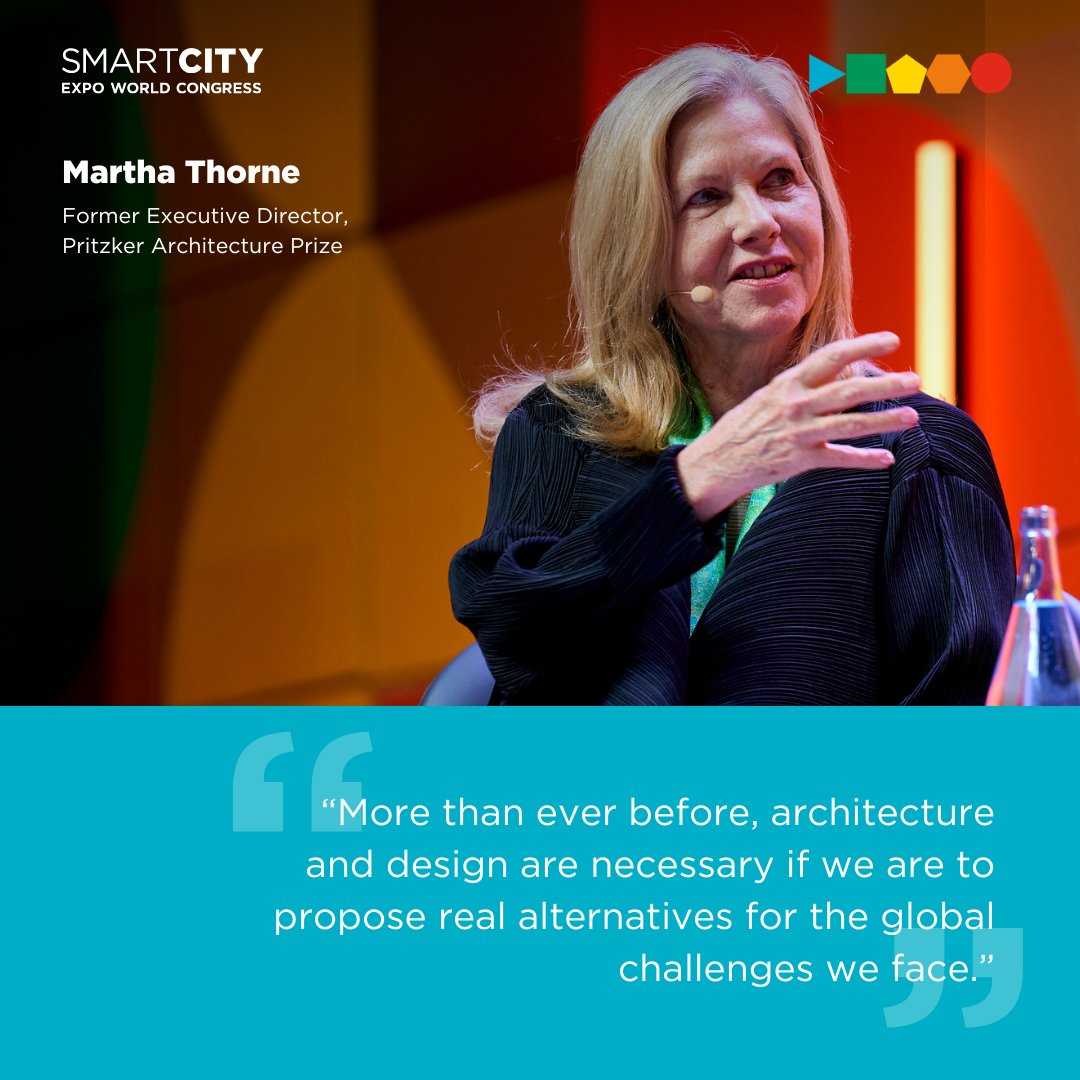 @UCLG_Saiz @JSadikKhan 💪 #UbanDevelopment 🌟'More than ever before, architecture and design are necessary if we are to propose real alternatives for the global challenges we face.' - @martha_thorne #InternationalWomensDay #IWD24