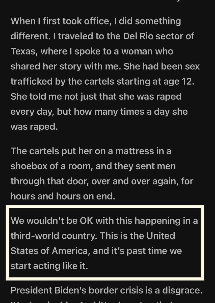 I’m confused: 
When Rep. Britt talked about a trafficking victim raped by a drug cartel: is she claiming the woman was raped by drug cartels IN THE US?? 🤷‍♀️

WTF is her point here? What does ANY of this have to do with border policy? #SOTU24
#RepublicanResponse