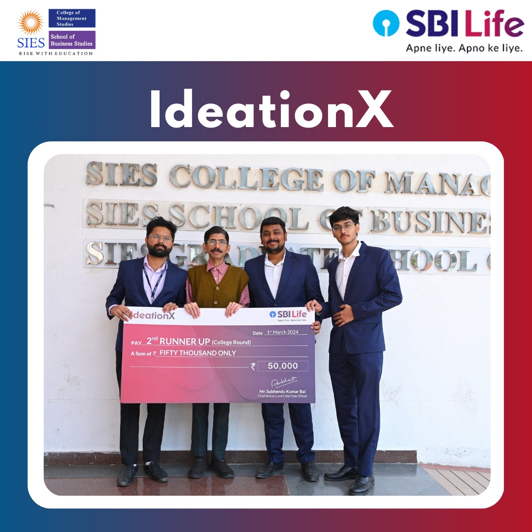 The SBI Life IdeationX witnessed remarkable innovation and problem-solving skills. The event fostered creativity and entrepreneurial spirit, with winners felicitated for their exceptional contributions.