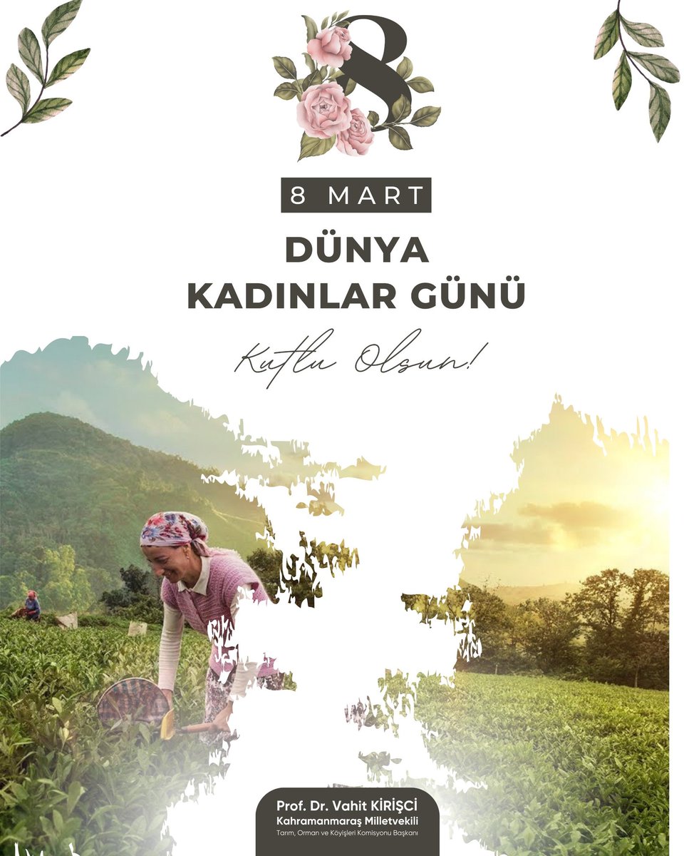 8 Mart #DünyaKadınlarGünü Kutlu Olsun.

#YüzyılınKadınları