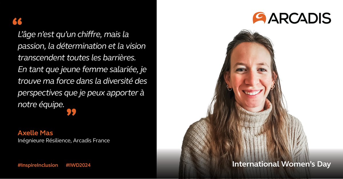 À l'occasion de la Journée Internationale des droits des femmes, Arcadis met à l'honneur l’inclusion à travers le témoignage de quelques-unes de ses collaboratrices.  

#InspireInclusion #Diversity #Inclusion #WomensDay #IWD2024 #JourneeInternationaleDesDroitsDesFemmes