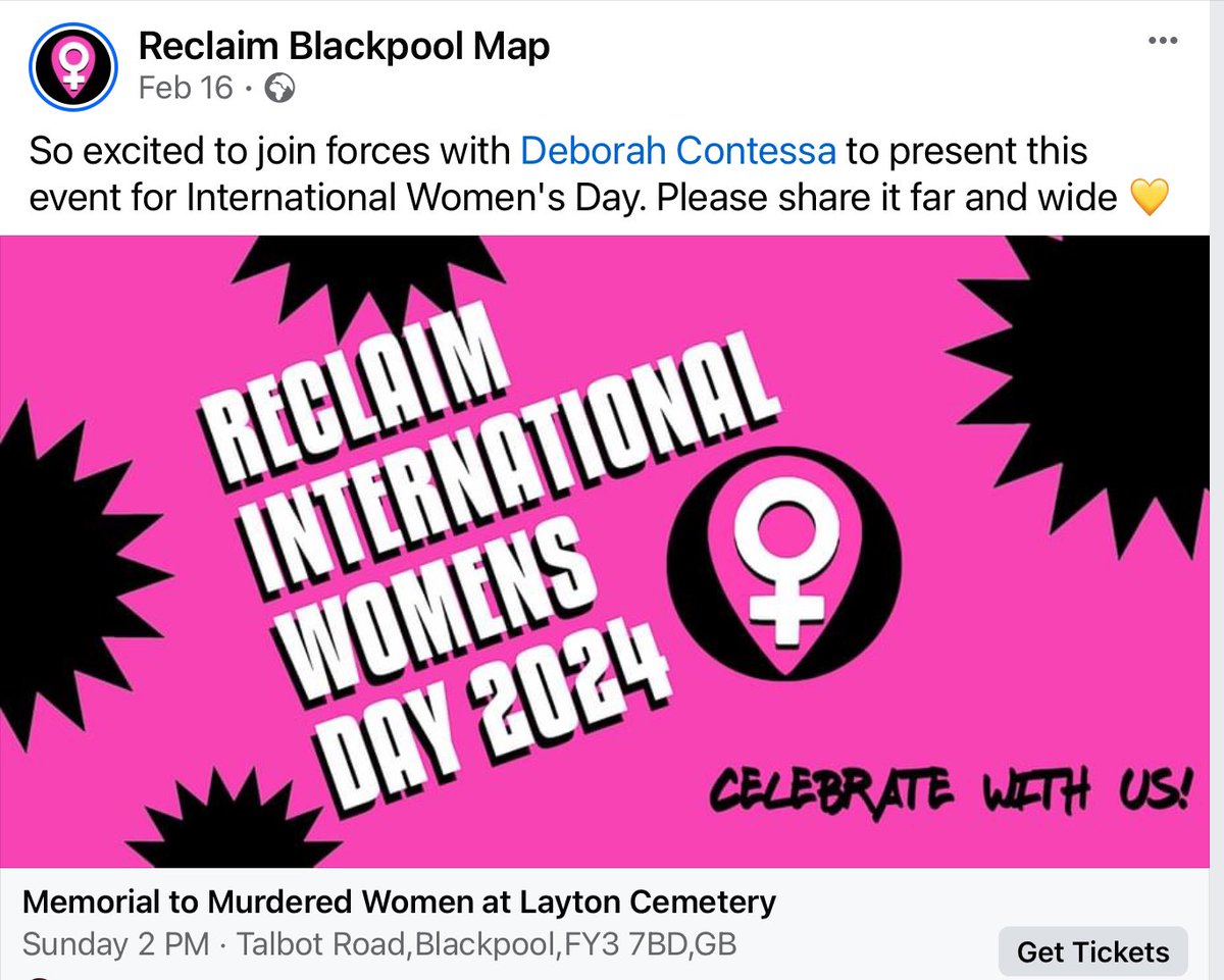 Happy International Women’s Day - how will you be celebrating? 
Over the next two weekends, Layton Cemetery has these free events on offer, everyone welcome #International_Womens_Day #InternationalWomansDay #IWD2024