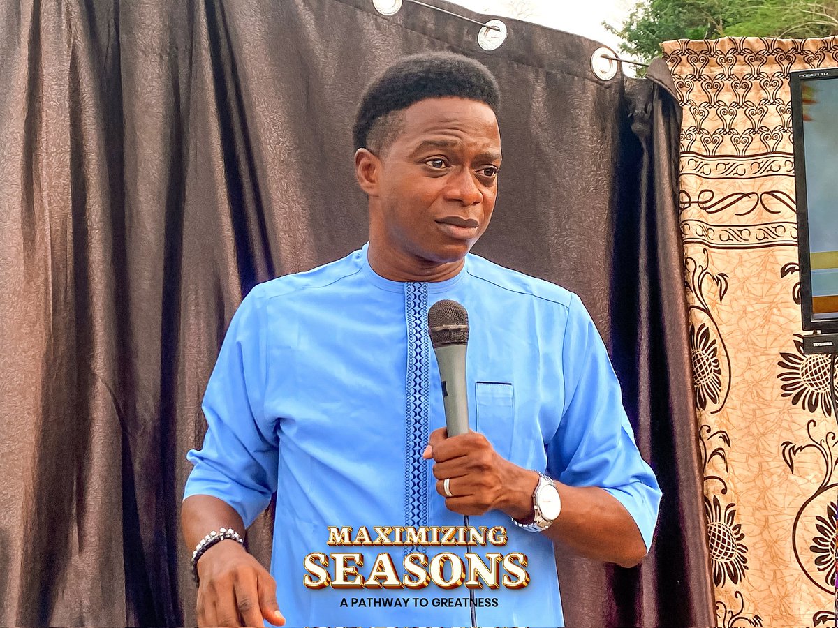 prm_epe's tweet photo. We gained insightful lessons from our papa @pmavisorji on how to maximize our seasons.
Now, we know that to maximize our seasons, we ought to define our Goals and follow it through.
#mavisorji #prmepe #prmlasu #maximizingseasons #Jesus #freshersday #christiancontent⚡ https://t.co/7py8SW4FEu