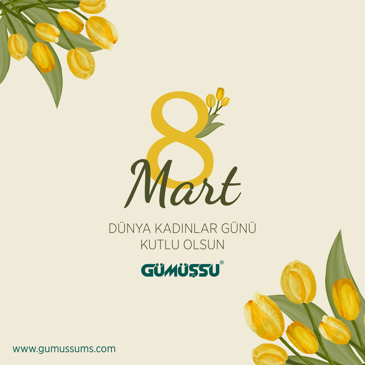Hayatın her anını güzelleştiren tüm kadınların 8 Mart Dünya Kadınlar Günü kutlu olsun! 🌸