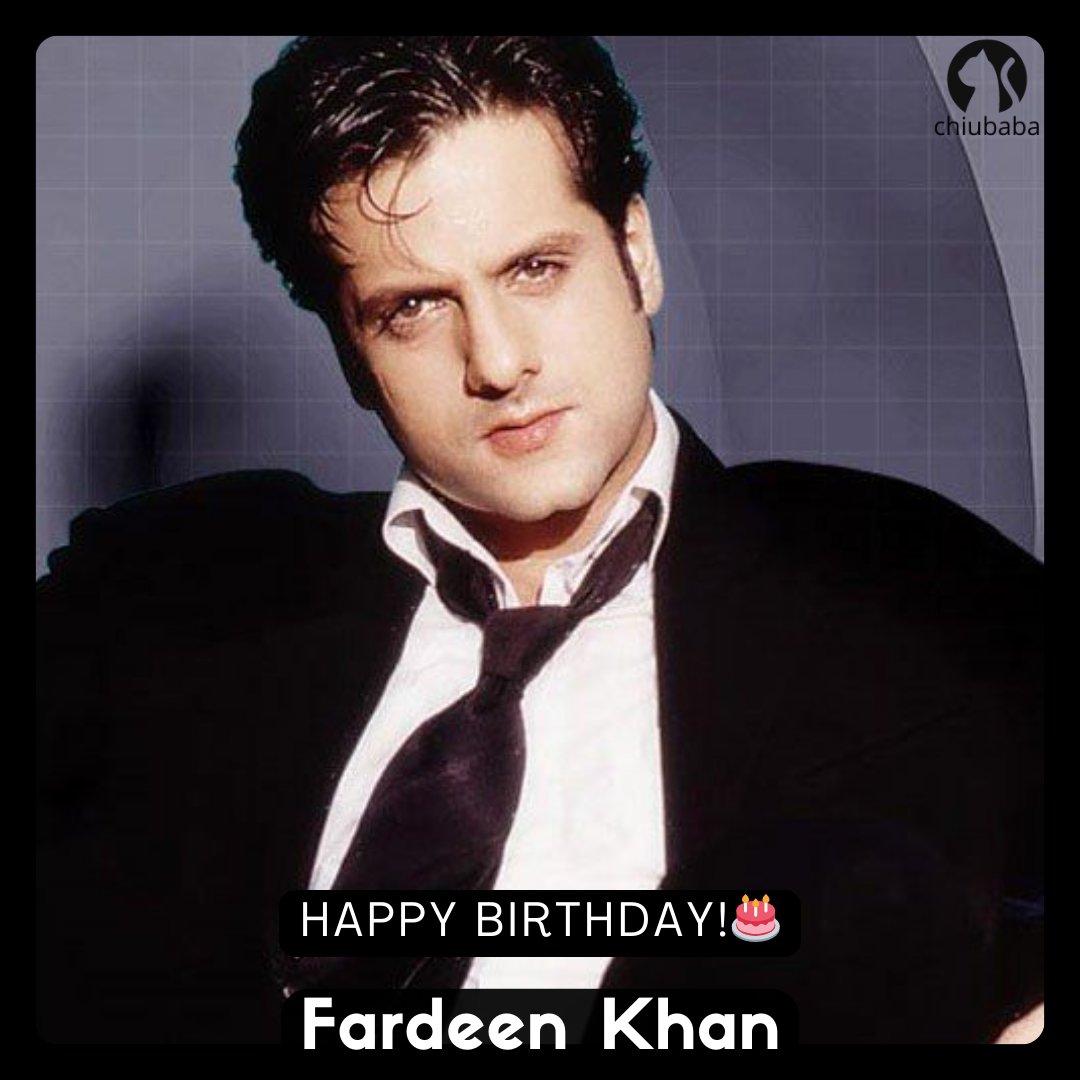 Wishing the charming Bollywood actor, Fardeen Khan, a fantastic birthday filled with love, laughter, and unforgettable moments.  Have a spectacular birthday celebration, Fardeen! 🎈✨ #HappyBirthdayFardeenKhan #BollywoodHero #chiubaba