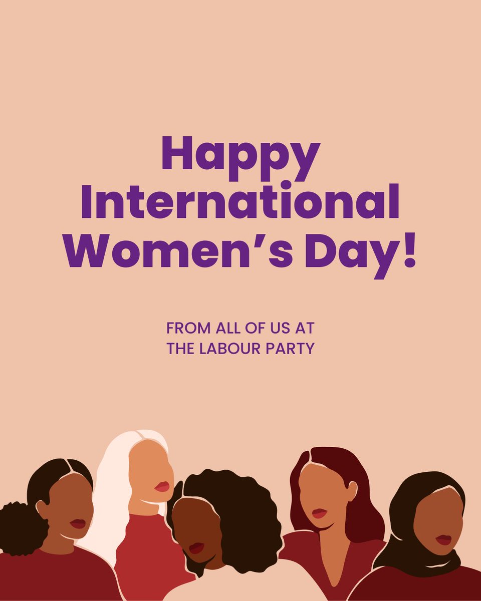 Happy International Women’s Day, from all of us at the Labour Party.