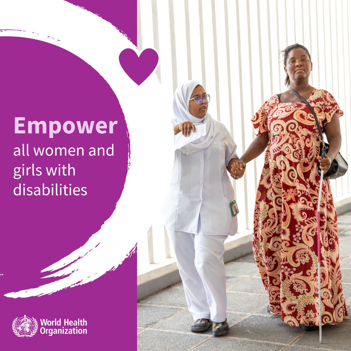Today is International Women's Day. Investing in women's health means supporting systems that ensure that women and girls with disabilities can: 🏥Access healthcare 💁🏿‍♀️Make informed health decisions 👩🏿‍⚕️Join the healthcare workforce 💪🏿Feel safe and empowered #HealthForAll #IWD2024