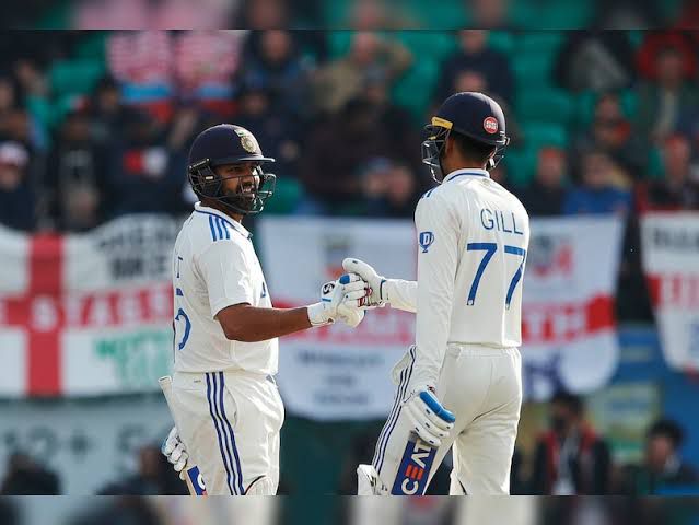 Congratulations to @ImRo45 and @Shubmangill for your fantastic hundreds! 🌟💯 Keep going brothers! #IndiavsEng