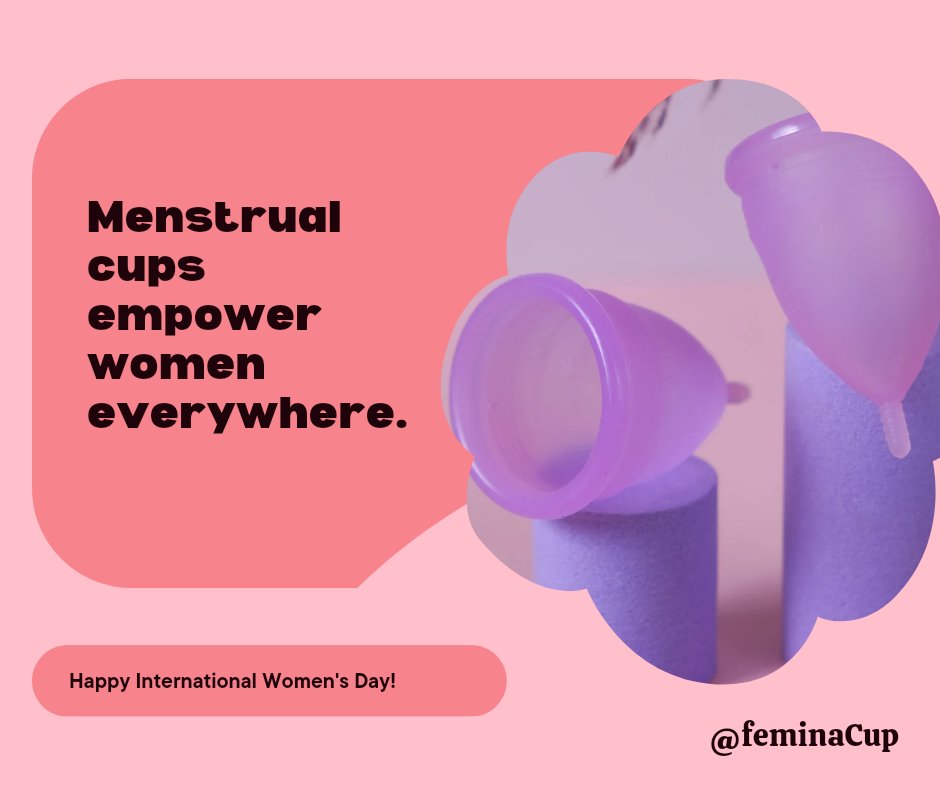 Happy International Women's Day! Let's empower each other to make sustainable choices. Consider trying menstrual cups for a healthier, eco-friendly period experience. Together, we can break taboos and embrace positive change 💪 
#ChooseToReuse 
#InternationalWomensDay2024
