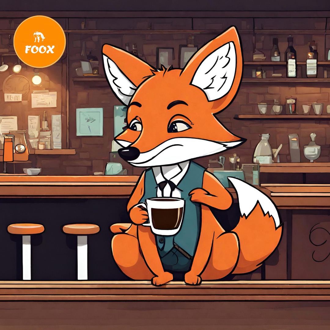 Coffee and $FOOX: because every successful day starts with a great brew 🦊