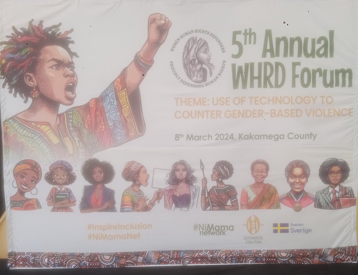 FocusKwale's tweet photo. We are joining other women HRDs to commemorate this years #IWD2024 organized by @DefendersKE in Kakamega County. #EndViolenceAgainstWomen #InvestInWomen #Inspire https://t.co/FWUSP4cZ0b