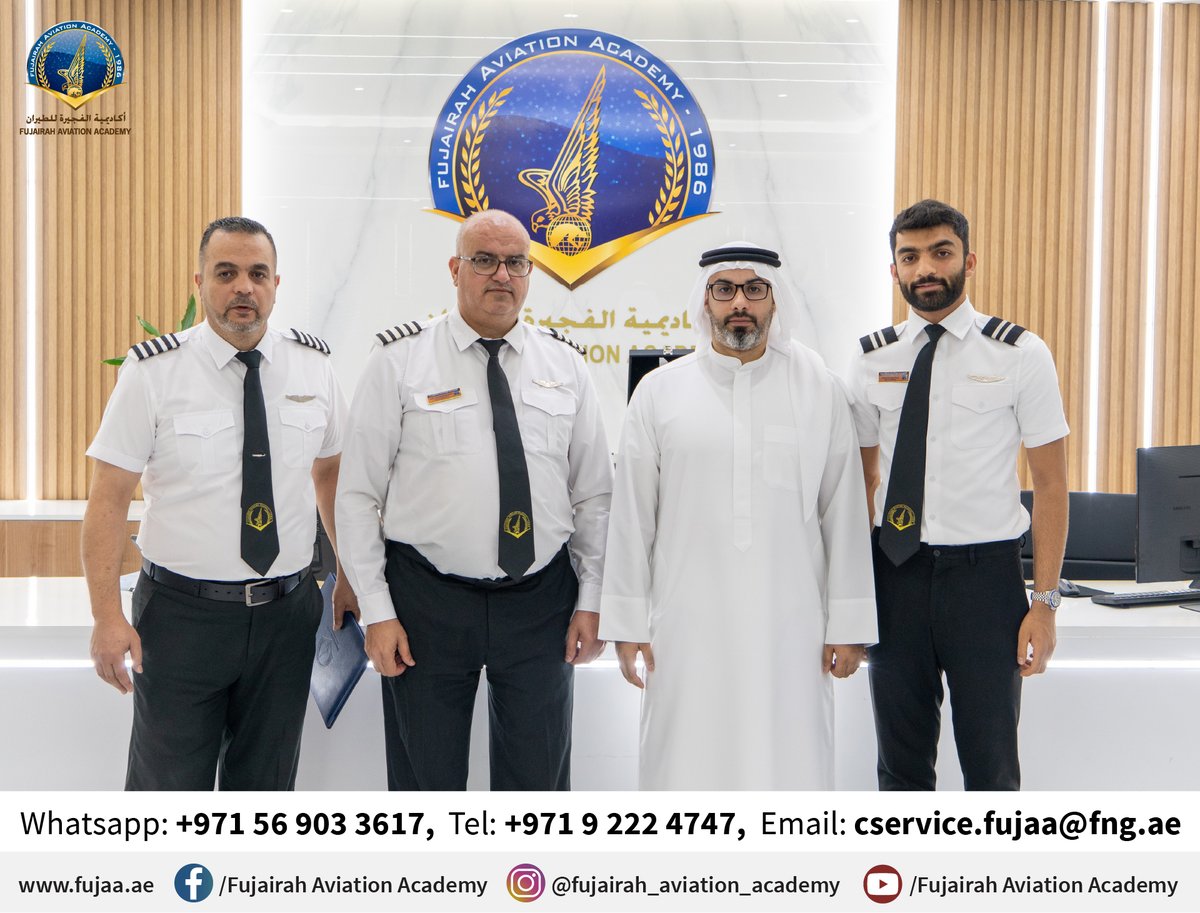 FujAvAc's tweet image. Sheikh  Hamad bin Saleh Al Sharqi honored Fujairah Aviation Academy team for  wining the second position in the "Promising Future" initiative. 

 #innovationmonth #uaeinnovates #innovation
