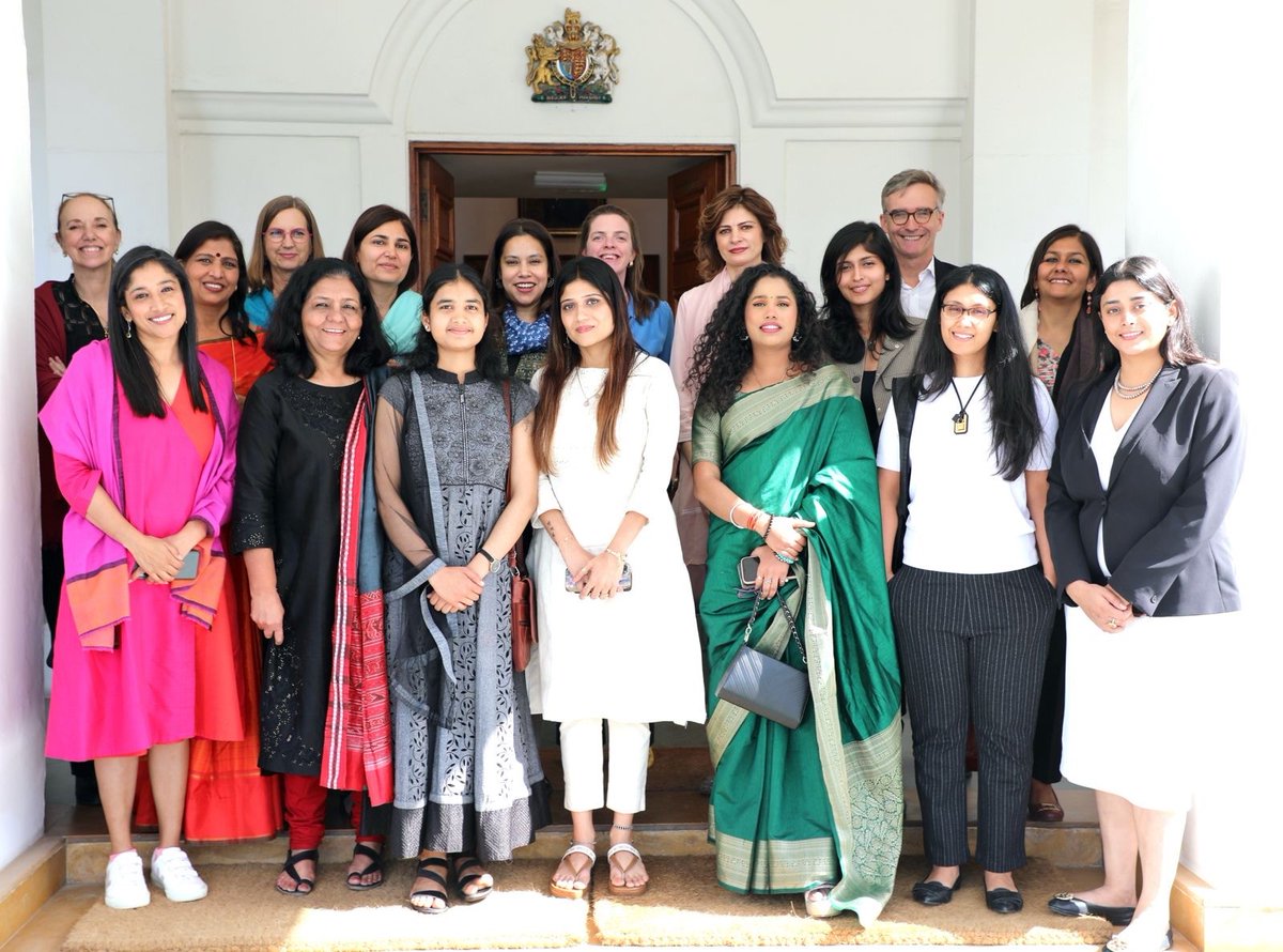 A group of amazing women with whom to share #IWD2024 - India has so much talent!