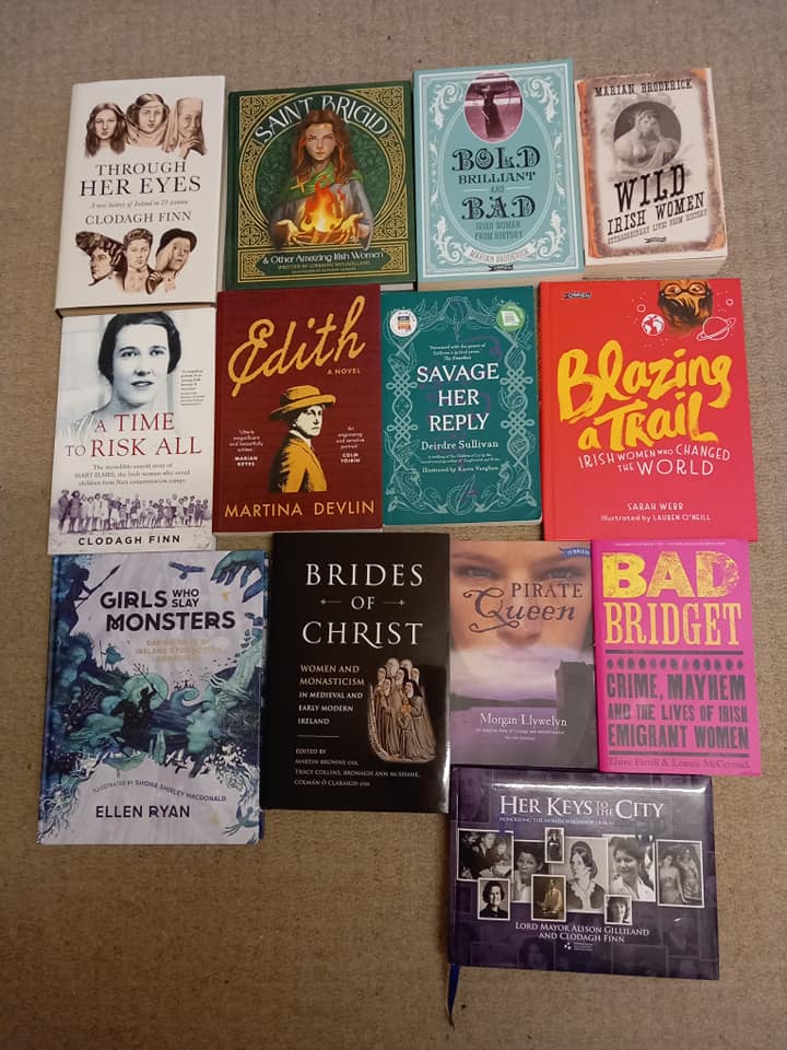 Some book suggestions for International Women's Day! Happy reading! And have a lovely day...men & women! 2024 theme 'Invest in Women: Accelerate Progress!' @DevlinMartina @ColumbaBooks #IrishHistory #herstory #IWD #IWD2024 #InternationalWomensDay #InternationalWomensDay2024 📚♀️