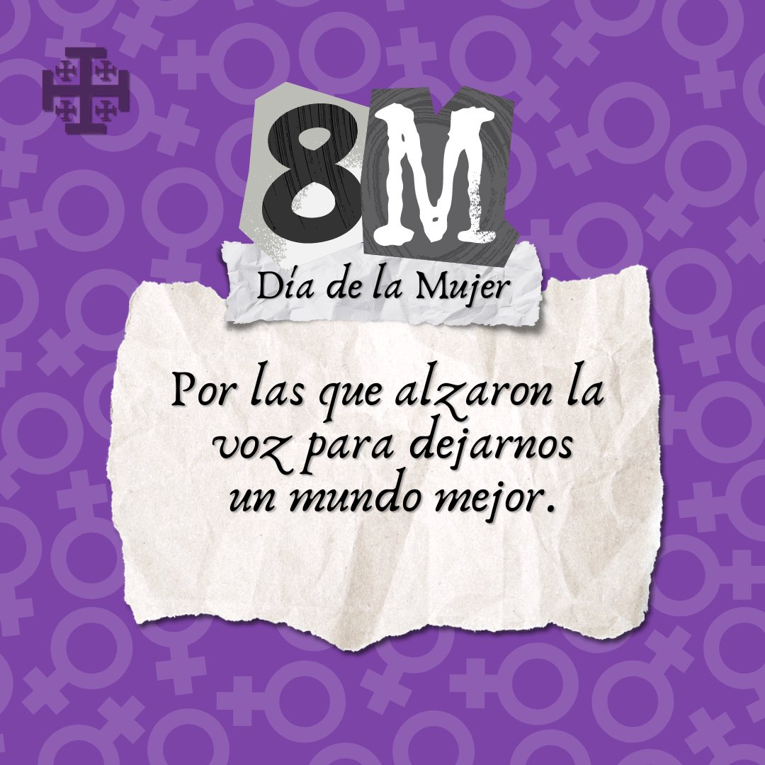 #DíaInternacionalDeLaMujer recordamos que la igualdad de género es un objetivo aún pendiente. Desde la brecha salarial hasta la erradicación de la violencia machista, el #8M nos llama a la acción por un mundo más justo y equitativo para todas. #IgualdadDeGénero  🌍✊🚺