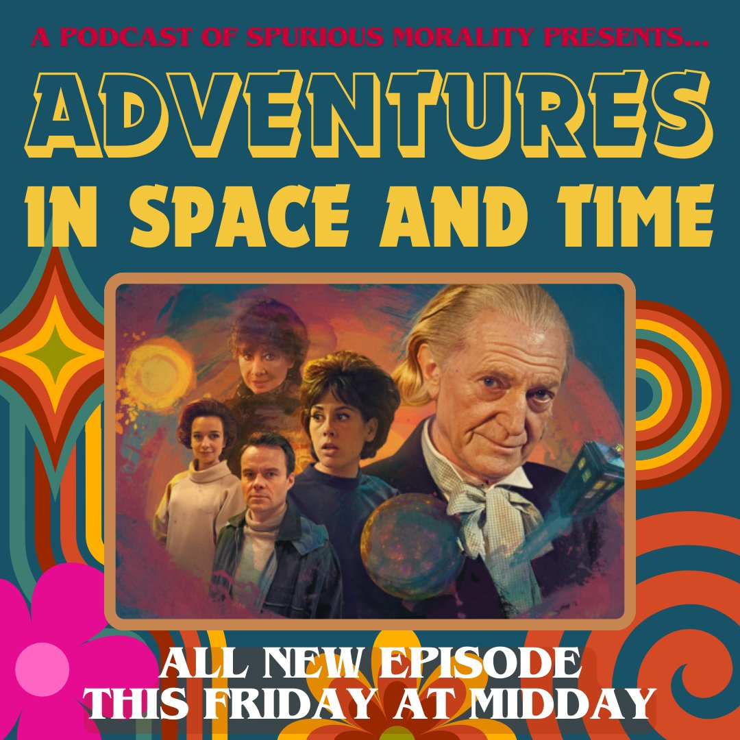 SpuriousPodcast's tweet image. It's new episode day! @JohntyMacc &amp;amp; Connor discuss The First Doctor Adventures starring David Bradley from @bigfinish. Online at lunch time! #DoctorWho #FirstDoctor #DavidBradley #AnAdventureInSpaceAndTime
