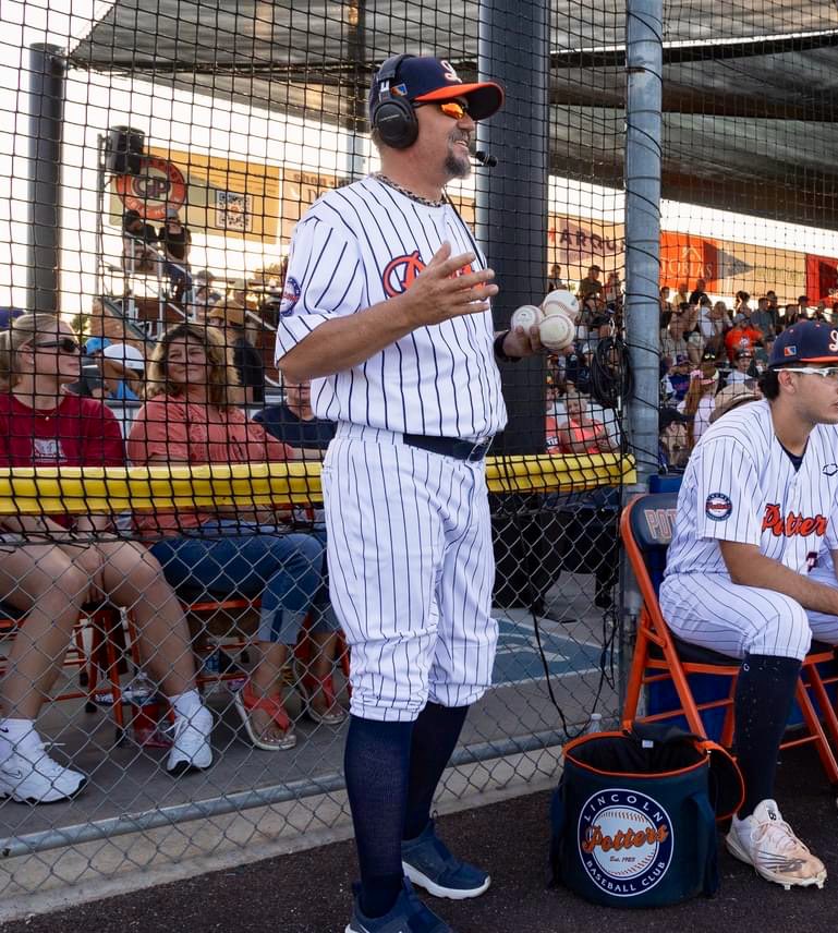 Hey @lincolnpotters , Coach Stones is always ready! And undefeated lifetime at the BEAN! #PotterUp #PEL