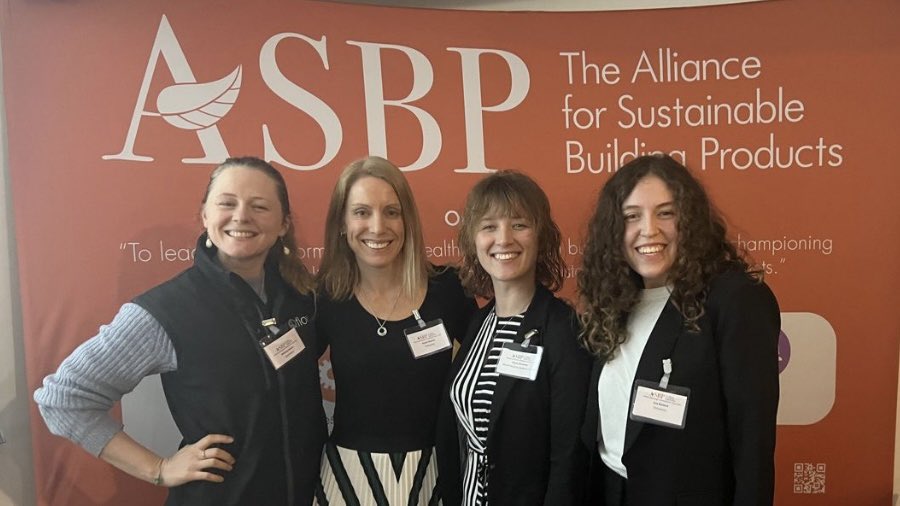 Women motivating change to a low-carbon, healthy built environment - #ASBPawards finalists presenting at ASBP’s #HealthyBuildings. Brittany Harris (@QualisFlow), Sarah Saxton (Preoptima), @Chloe_Donny (Natural Building Systems), Eve Bellers (@Grosvenor)
#InternationalWomensDay