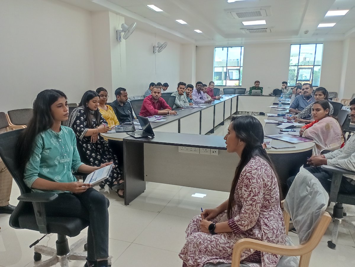 AyushmanNHA's tweet photo. A Capacity building workshop on #ABDM_Microsite Project was conducted by Chhattisgarh ABDM team & facilitated by @PATHtweets.
Chhattisgarh has implemented 2 Category-A Microsites in Bilaspur and Raipur with @HLFPPT as Interfacing Agency and PATH as Dev. Partner.
#AyushmanBharat https://t.co/BFczL7lW9n