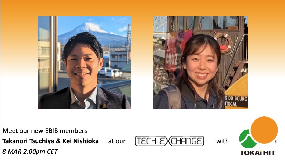 ‼️Your chance to meet Taka and Kei from #tokaihit TODAY after the @EuroBioImaging Virtual Pub at 2pm CET, who will be presenting their WarmingBox and microfluidics solution for live cell imaging! Register here: eurobioimaging-industryboard.com/tech-exchange-…