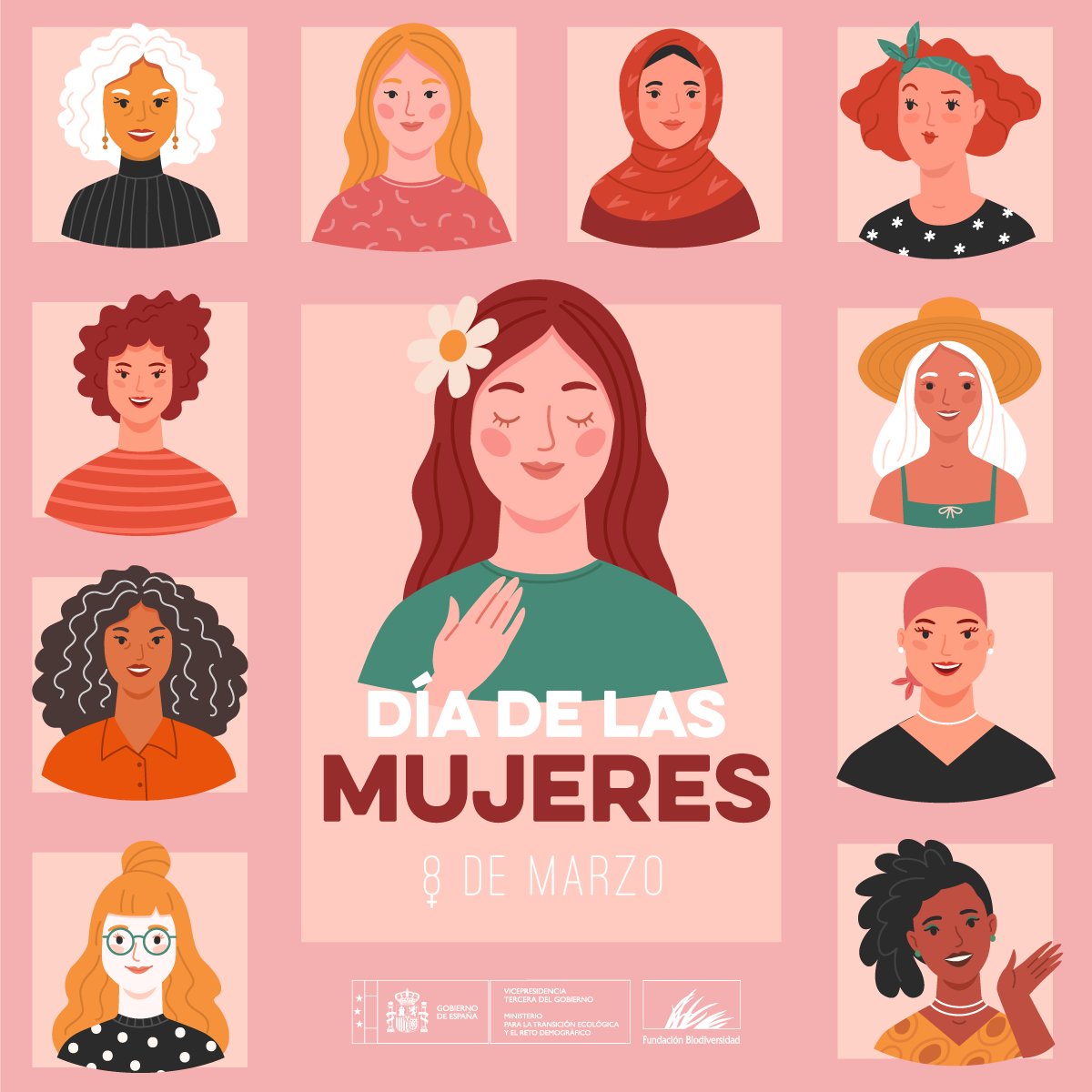 Una sociedad sólo puede ser más justa si es más igualitaria 👫

Debemos impulsar una #TransiciónEcológica que beneficie por igual a todas las personas, promoviendo el enfoque de género y el empoderamiento 💪 de las mujeres.

#DíaInternacionalDeLaMujer #DíaDeLaMujer #8M2024 #8M