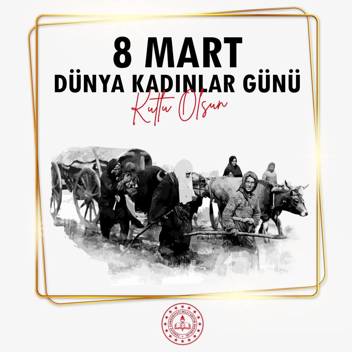 Yaşamın her anını özel ve güzel kılan; çalışarak, üreterek ve paylaşarak iş gücündeki beşeri sermayemizi kıymetlendiren; değerlerimizin temsilcisi ve taşıyıcısı rolleriyle nesillerimizin “ilk öğretmenleri” olan tüm kadınlarımızın “8 Mart Dünya Kadınlar Günü” kutlu olsun… 💐