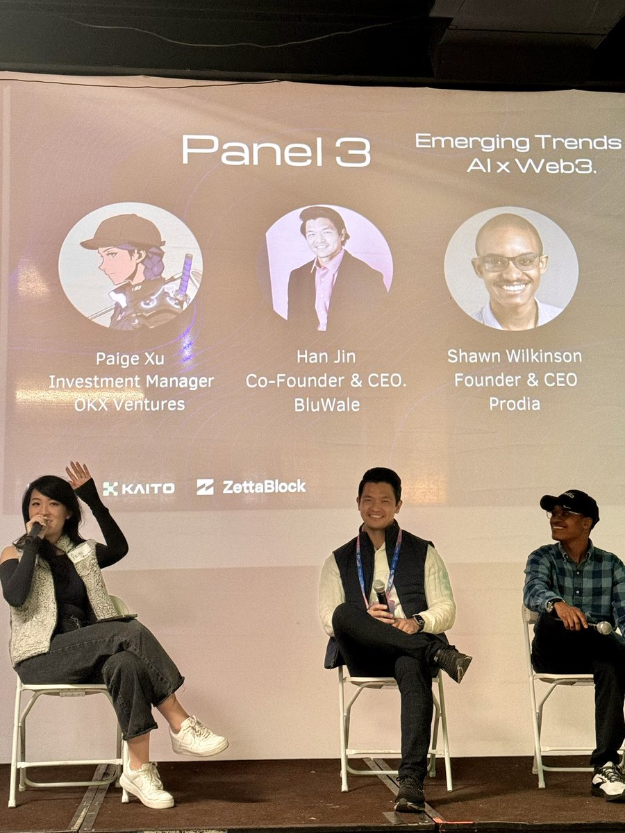 bluwhaleai's tweet photo. We’re back from #ETHDenver and our social batteries are buzzing from the amazing energy, insightful conversations, and groundbreaking sessions we were part of. 

Thrilled to have mingled with the brightest minds in the space. Now, more than ever, we're inspired to collaborate and innovate towards a future we all believe in. 💡