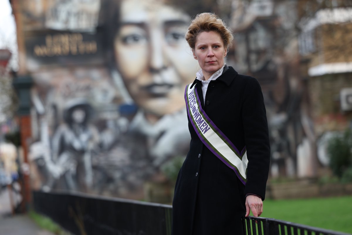 On International Women's Day, suffragette Kate Willoughby is launching our campaign to #GetOutTheVote - urging EU citizens in the UK to use their vote at the local elections in England and Wales, including #LondonmayoralElections #IWD2024. Find out more: bit.ly/3IrRp4L