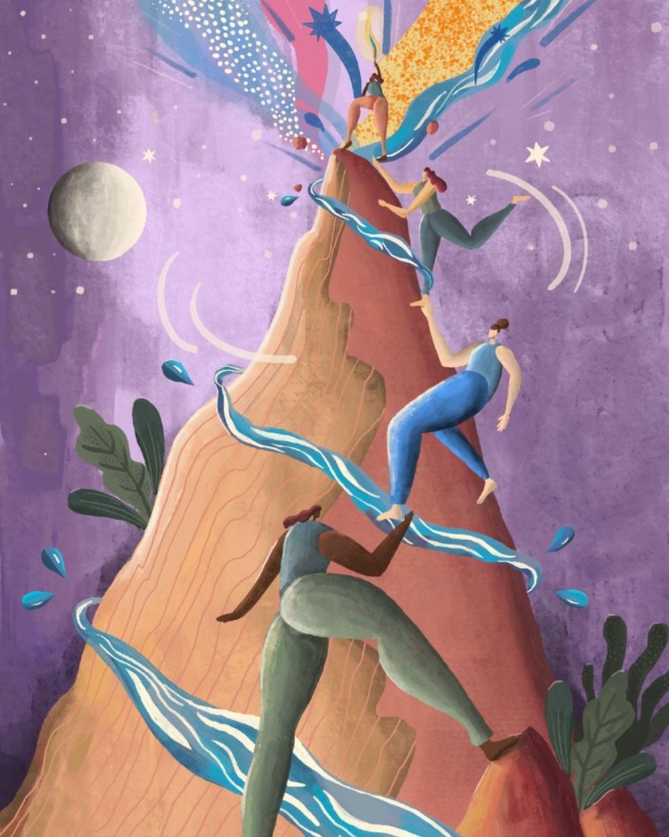 For #InternationalWomensDay 2024, SIWI celebrates the work of the Women in #WaterDiplomacy Network✨

With this illustration, SIWI's Radhika Gupta highlights the critical role that women and #water play in #peace processes.

Read more about her inspiration siwi.org/?post_type=new…