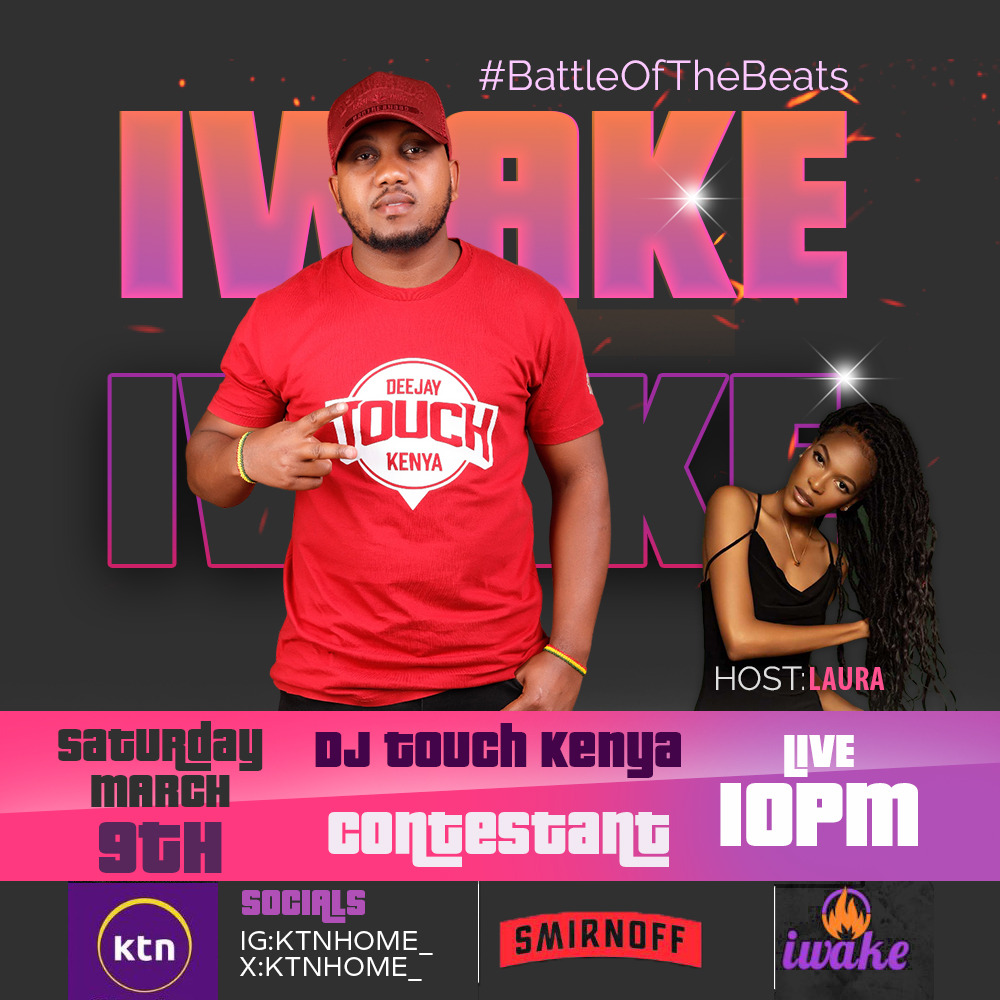 Smirnoff Battle of The Beats is baaaaackkkkk 🎉 We are on the hunt for Kenya’s next greatest DJ. Get ready for an epic showdown this Saturday from 10pm to 12am on KTN Home #Iwake as the top 12 DJs from Rift valley engage in a face-off on #KTNIwake .. Stay tuned for an epic…