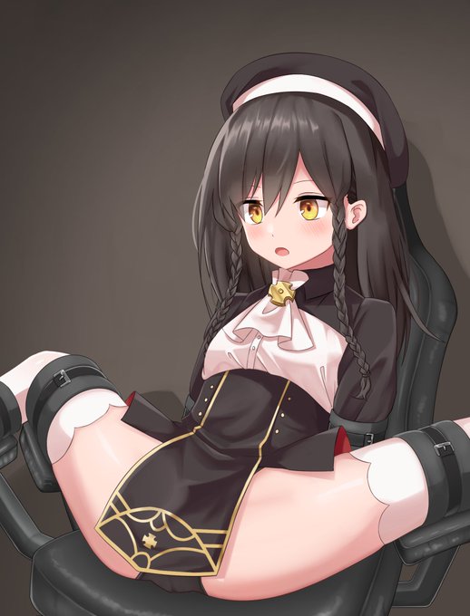 Skebで描いたよそのこ(黒髪のマリアちゃん)の尿道責め絵～!!
リクエストありがとうございますー!
差分たくさん描いたのでfantiaに投稿しました!
https://t.co/vzUzqqUPPC 